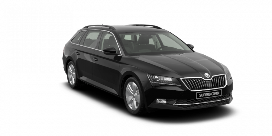 Škoda Superb, 2,0 TDI 110 kW 7-stup. automat., barva černá