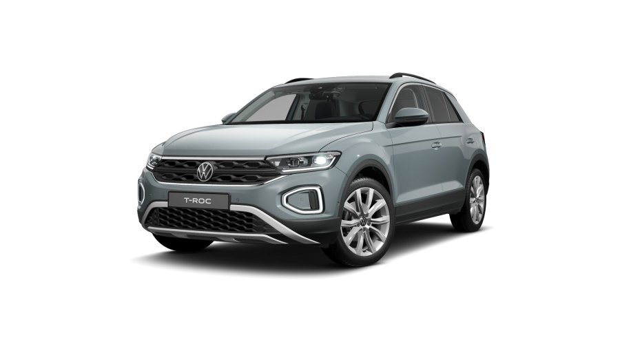 Volkswagen T-Roc, T-Roc People 1,0 TSI 85 kW 6G, barva modrá