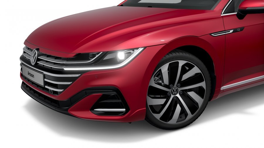 Volkswagen Arteon, Arteon R-Line 2,0 TSI 7DSG, barva červená