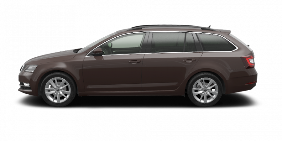 Škoda Octavia, 1,5 TSI 110 kW 6-stup. mech., barva hnědá