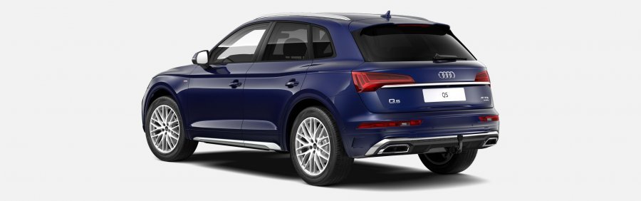 Audi Q5, Q5 S line 40 TDI 150kW quattro, barva modrá