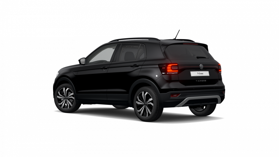 Volkswagen T-Cross, T-Cross Life 1,0 TSI 70 kW 5G, barva černá