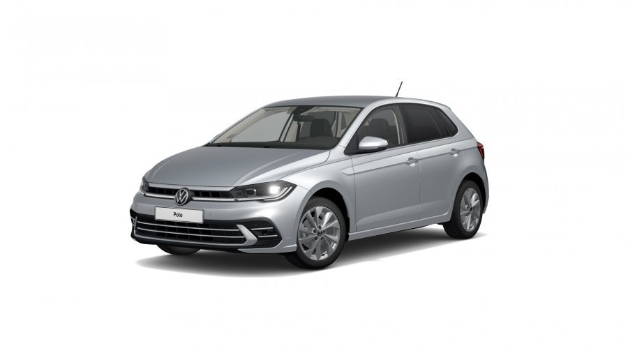 Volkswagen Polo, Polo Style 1,0 TSI 5G, barva stříbrná