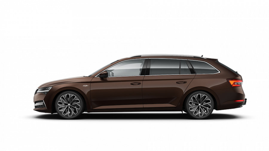 Škoda Superb, 2,0 TDI 147 kW 7-stup. automat. 4x4, barva hnědá