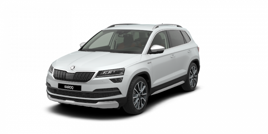 Škoda Karoq, 2,0 TDI 110 kW 7-stup. automat. 4x4, barva bílá