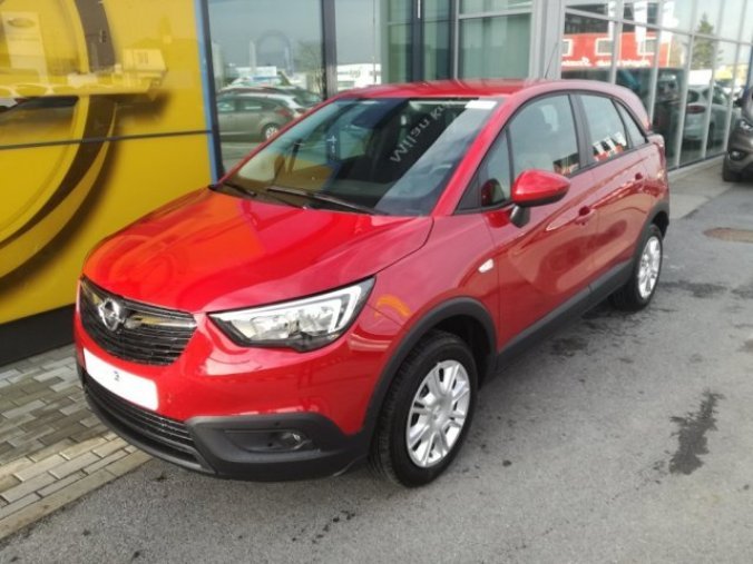 Opel Crossland X, Smile 1.2Turbo 96kW AT6, barva červená