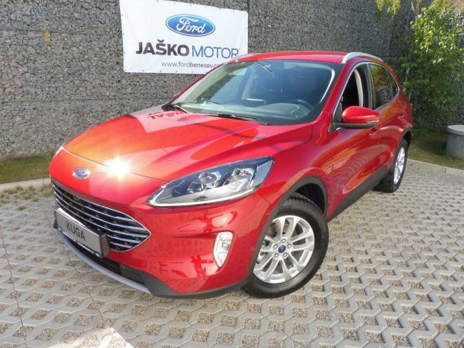 Ford Kuga, SUV, TITANIUM X SUV 1,5 EcoBlue 88 kW / 120 k 8st. automatická, barva červená