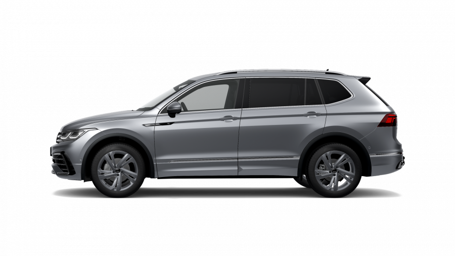 Volkswagen Tiguan Allspace, Allspace R-Line 2,0 TDI 110 kW 4M 7DSG, barva stříbrná