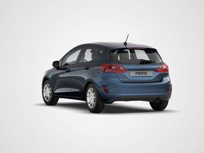 Ford Fiesta, hatchback, Trend 5D 1,1 PFI 55 kW / 75 k, barva modrá