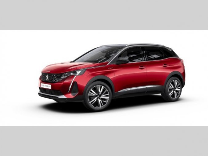 Peugeot 3008, GT PACK Hybrid4 300k e-EAT8, barva červená