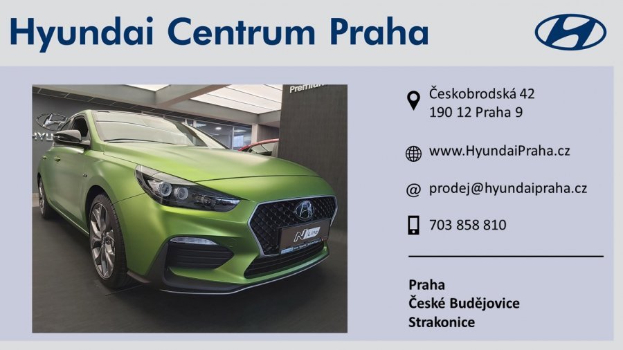 Hyundai i30, 1,4 T-GDI 103 kW (95 NAT) 6 st. man, barva bílá