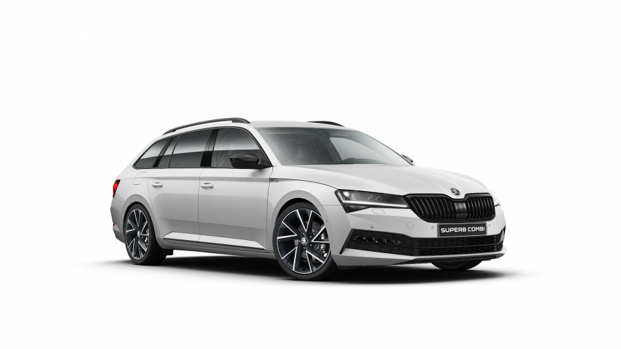 Škoda Superb, 2,0 TDI 110 kW 7-stup. automat., barva bílá