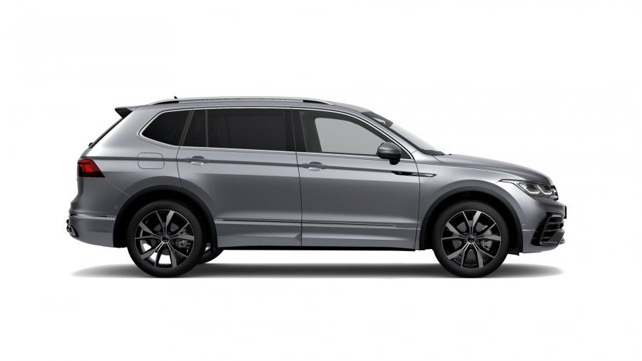 Volkswagen Tiguan Allspace, Allspace R-Line 2,0 TSI 140 kW 4M 7DSG, barva stříbrná