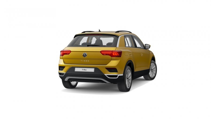 Volkswagen T-Roc, T-Roc Design 1,5 TSI ACT 7DSG, barva žlutá