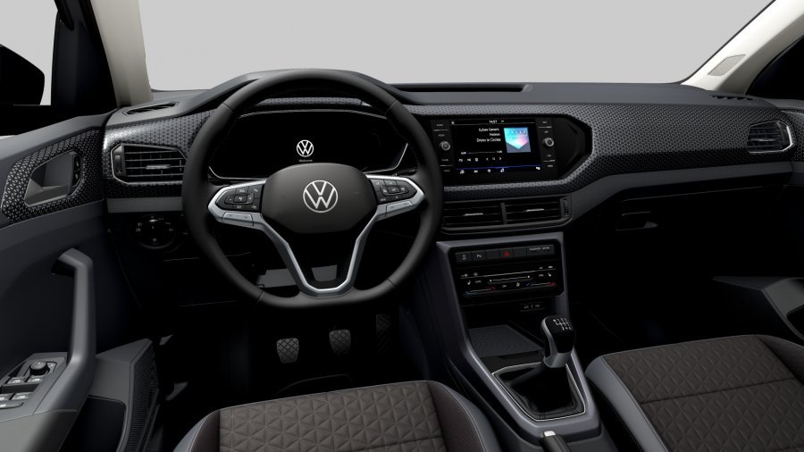 Volkswagen T-Cross, T-Cross Style 1,0 TSI 81 kW 6G, barva šedá