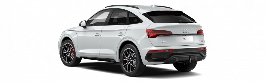 Audi Q5 Sportsback, Q5 SB S line 40 TDI 150kW quattro, barva bílá