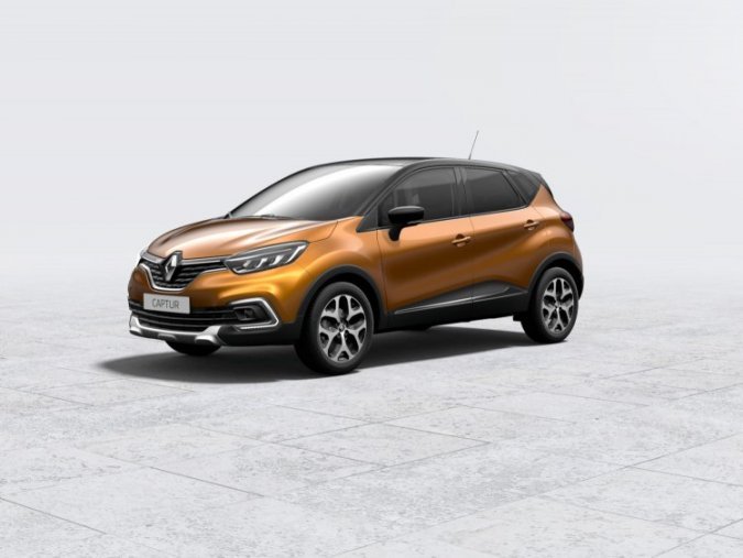 Renault Captur, Intens TCe 90, barva oranžová