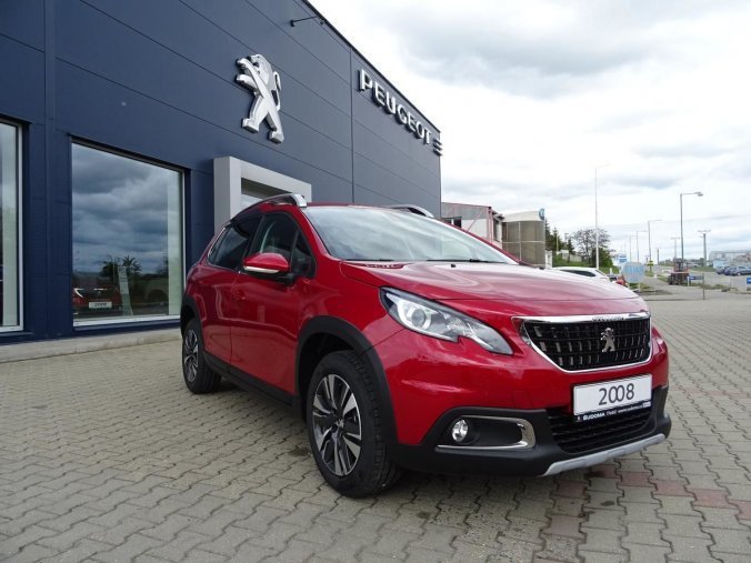 Peugeot 2008, ALLURE 1.2 PuTech 110 S&S EAT6, barva červená