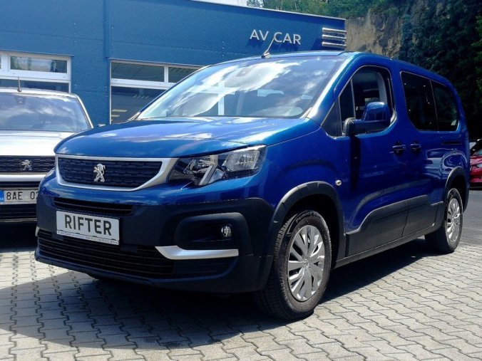 Peugeot Rifter, LONG ACTIVE 1.2 PureTech 110 S, barva modrá