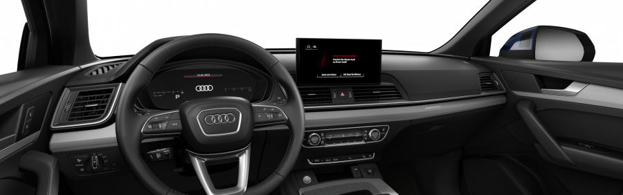 Audi Q5 Sportsback, Q5 SB S line 40 TDI 150kW quattro, barva modrá