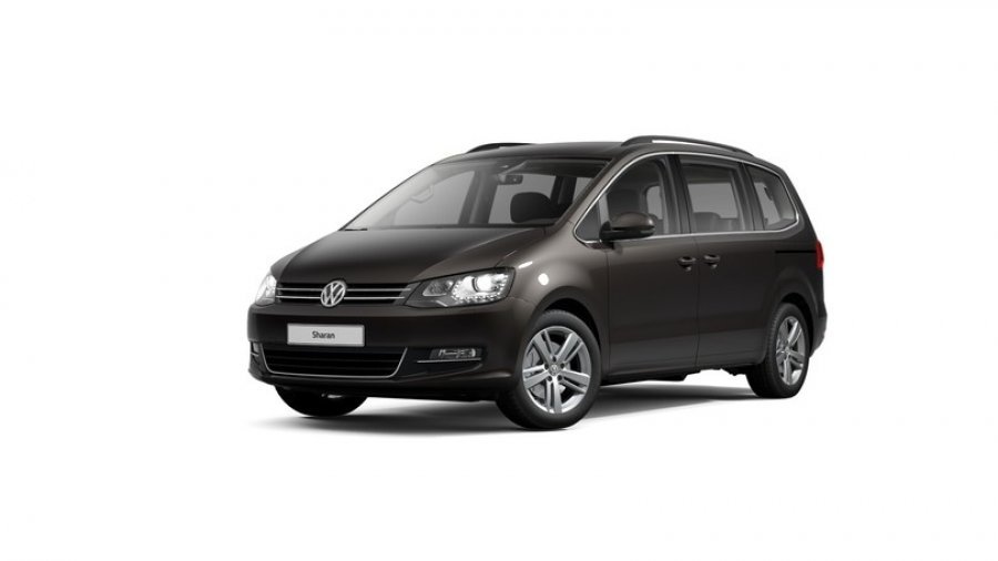 Volkswagen Sharan, 2.0 TDI 4MOT 7DSG, barva hnědá