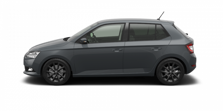 Škoda Fabia, 1,0 TSI 70 kW 5-stup. mech., barva šedá