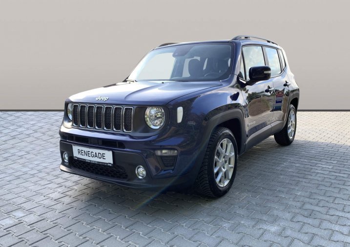 Jeep Renegade, LONGITUDE 1,3 GSE T4 150k 4x2 6TCT, barva modrá