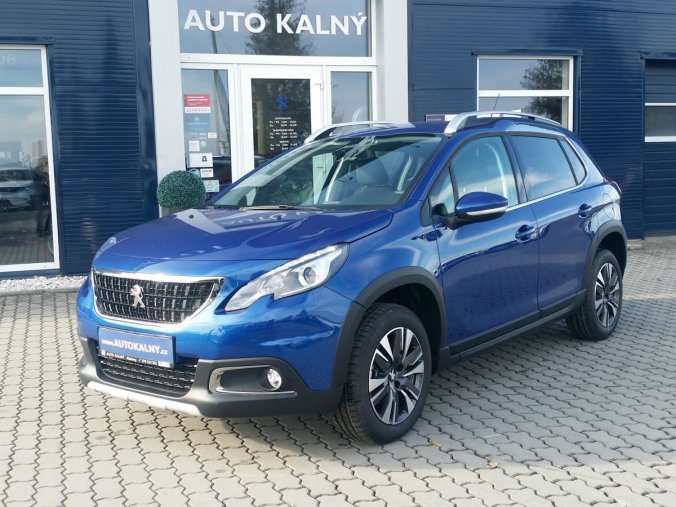 Peugeot 2008, ALLURE 1.2 PureTech 110k MAN6, barva modrá