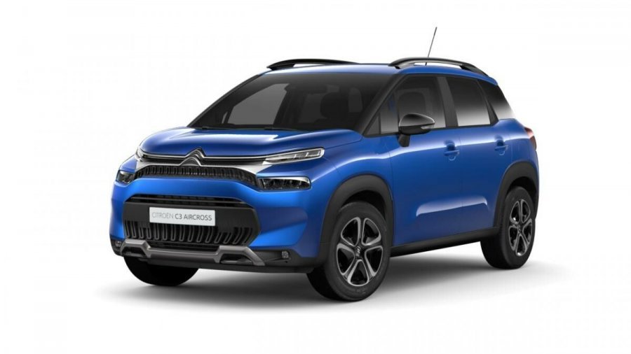 Citroën C3 Aircross, Citroën SUV C3 Aircross 1.2 PureTech 110 MAN6 FEELPACK, barva modrá