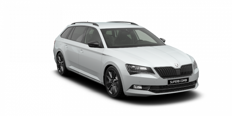 Škoda Superb, 2,0 TDI 140 kW 7-stup. automat. 4x4, barva bílá