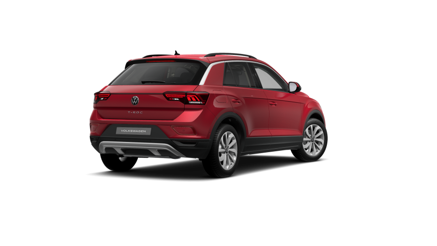 Volkswagen T-Roc, T-Roc People 1,5 TSI 110 kW 7DSG, barva červená