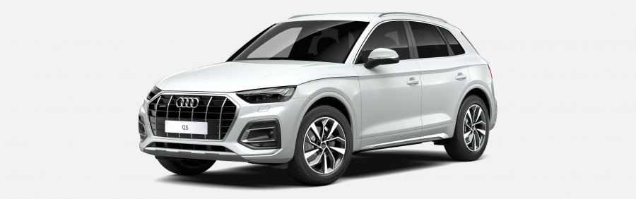 Audi Q5, Q5 Advanced 40 TDI 150kW quattro, barva bílá