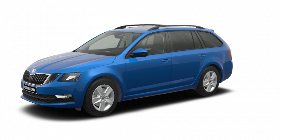 Škoda Octavia, 1,5 TSI 110 kW 6-stup. mech., barva modrá