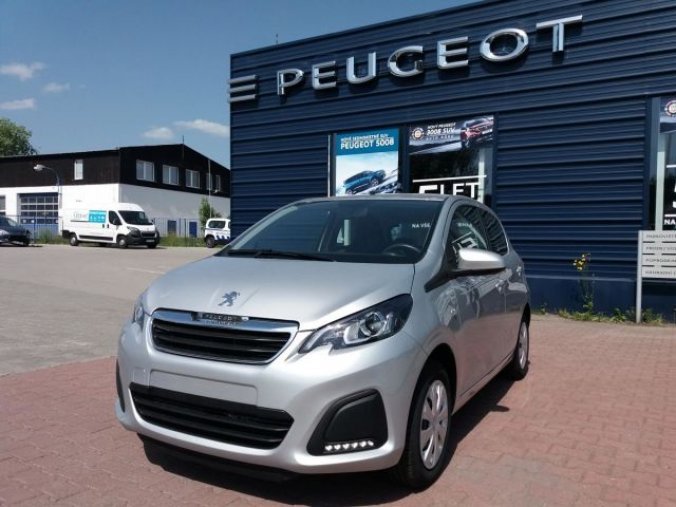 Peugeot 108, 5dv. ACTIVE 1.0 VTi 72k MAN5, barva šedá