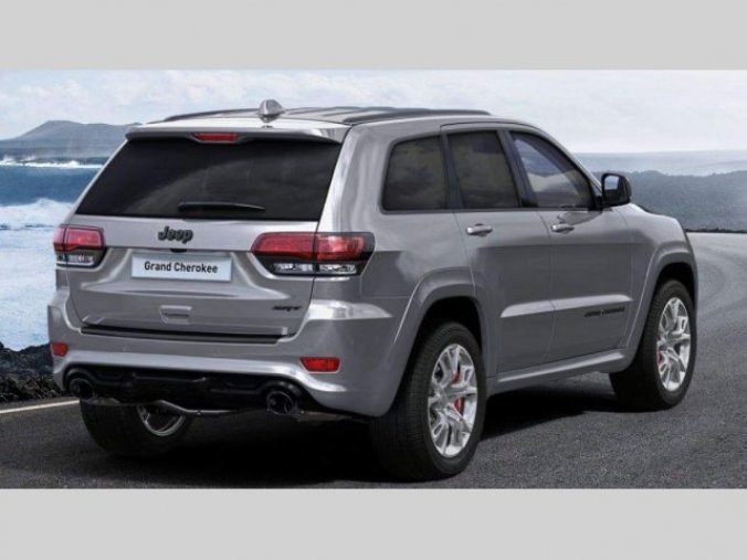 Jeep Grand Cherokee, SRT 6,4L V8 HEMI 468k, barva stříbrná