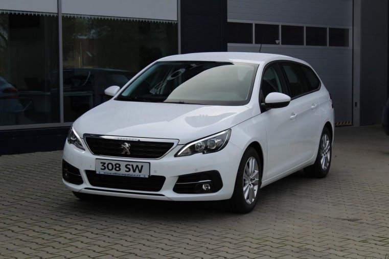 Peugeot 308, SW ACTIVE 1.2 81kW, barva bílá