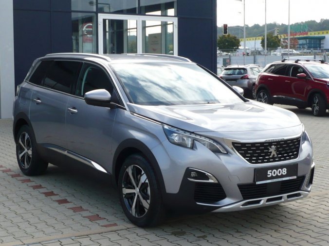 Peugeot 5008, ALLURE 1,5BlueHDi 130k MAN6 + NAVI + FULL LED, barva šedá