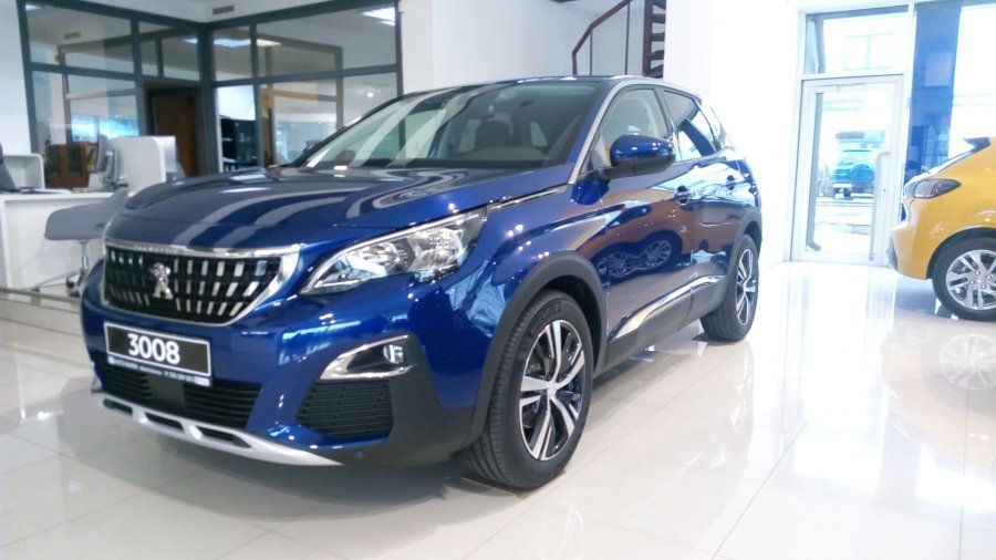 Peugeot 3008, ALLURE 1.2 PureTech 130 S&S MAN6 NAVI KAMERA, barva modrá