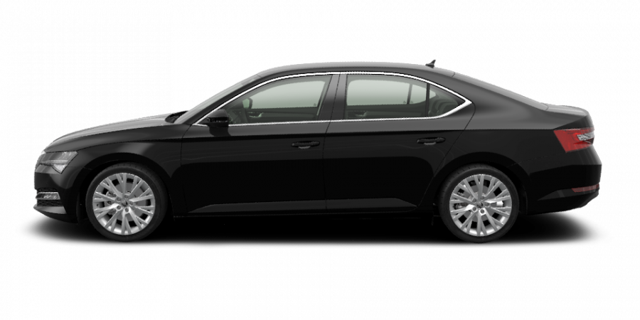 Škoda Superb, 2,0 TDI 110 kW 7-speed automat., barva černá