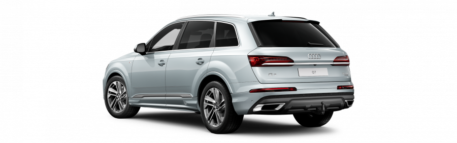 Audi Q7, Q7 S line 50 TDI quattro, barva stříbrná