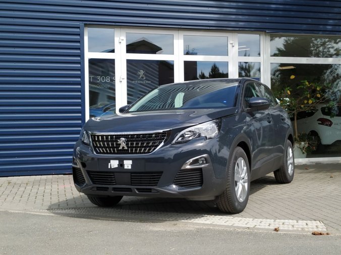 Peugeot 3008, ACTIVE 1.2 PureTech 130 S&S MAN6 Euro 6.2, barva šedá