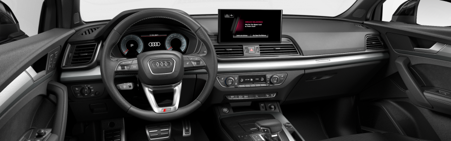 Audi Q5, Q5 S line 50 TDI 210kW quattro, barva černá