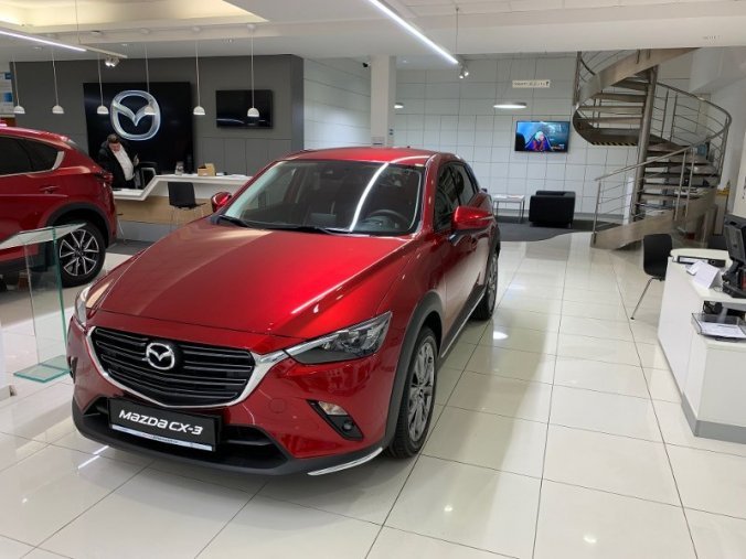 Mazda CX-3, 2.0 G121, barva červená