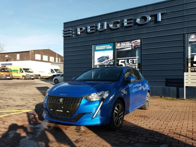 Peugeot 208, ALLURE 1.2 PureTech 100k MAN6, barva modrá