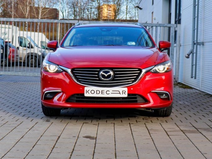 Mazda 6, 2,5i Skyactiv-G 194k AT, barva červená