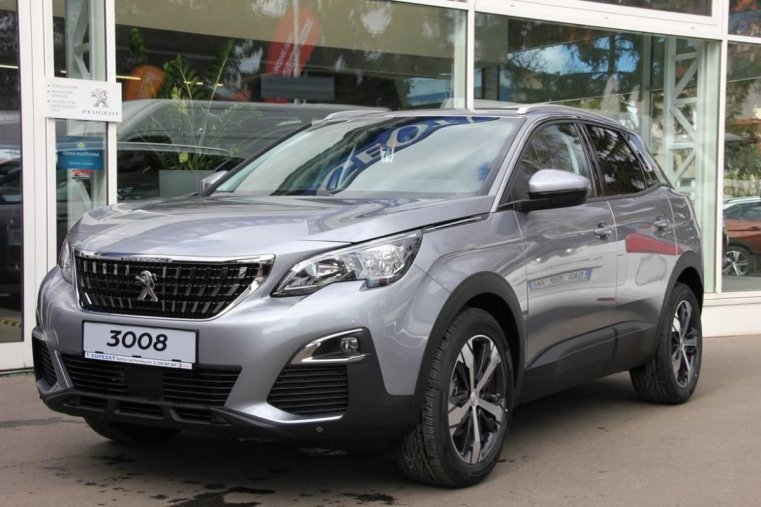 Peugeot 3008, ACTIVE 1.2 PureTech 130k MAN6, barva šedá