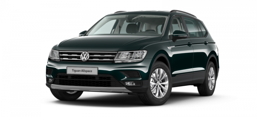 Volkswagen Tiguan Allspace, Trendline 1,5 TSI ACT 6G, barva zelená