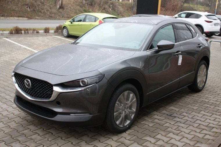 Mazda CX-30, SKYACTIV-X, barva šedá