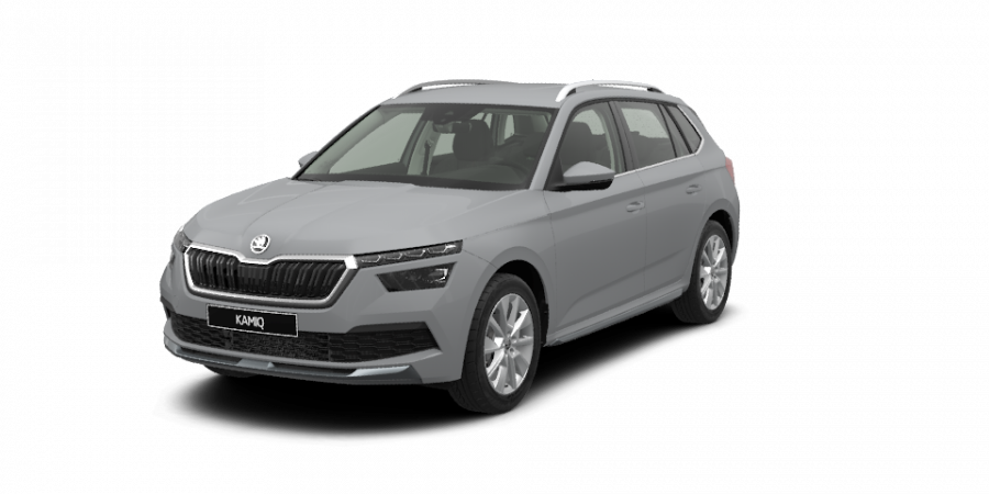 Škoda Kamiq, 1,5 TSI 110 kW 6-stup. mech., barva šedá