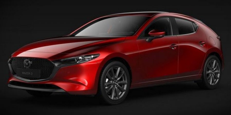 Mazda 3, 2.0 Skyactiv G122, barva červená